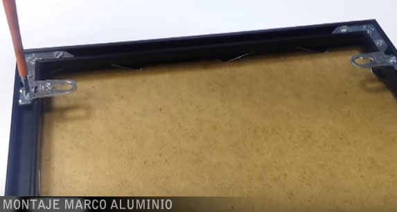 Aluminus - Marco de fotos de aluminio 30x40 cm Negro - Habitat