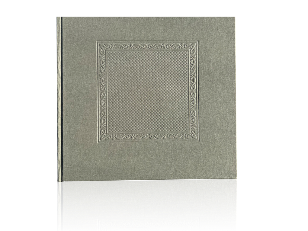 ALBUM LANDER 185 25X25 PEGAR 30F GRIS H.C. 