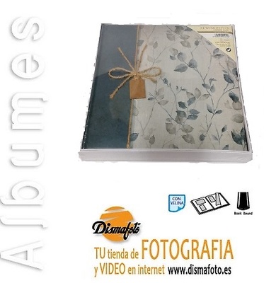 ALBUM M. GARDEN 24X24X20 BLUE+ CAJA DE CARTON BLANCO 