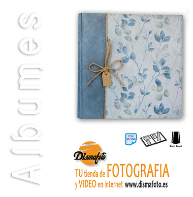 ALBUM M. GARDEN 32X32X50 BLUE+ CAJA DE CARTON BLANCO 