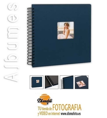 ALBUM M. MISTY AZUL 25X25X25 