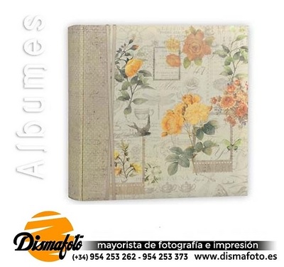 ALBUM M. OPHELIA 32X32X50 BEIGE + CAJA DE CARTON BLANCO 