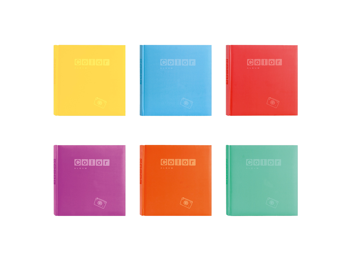ALBUM M. PERGAMIN 24X24X20 COLORES SURTIDOS 