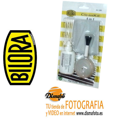 BILORA KIT LIMPIEZA 5 EN 1 P/CAMARA Y OBJETIVO. 