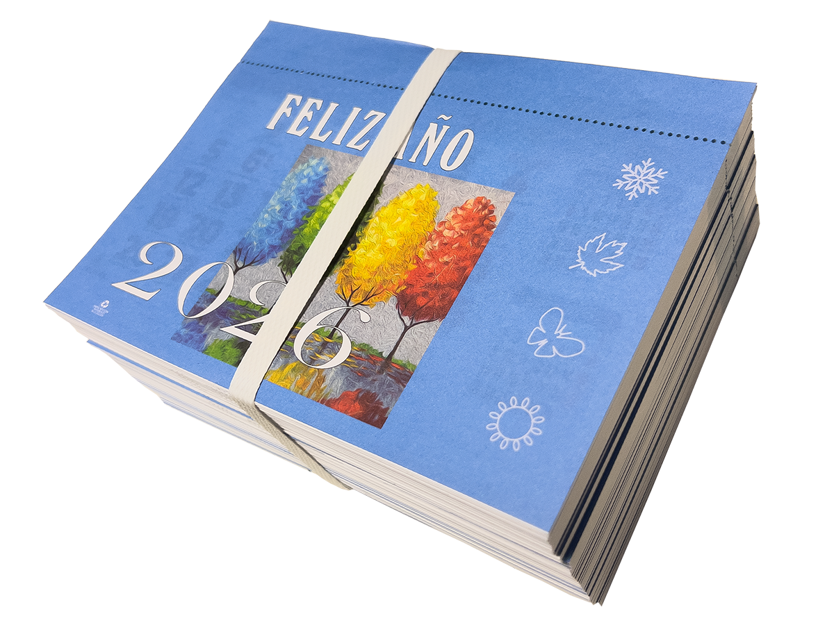 CALENDARIO FALDILLAS MOD. 48 MENSUAL ANCHO 15 CM. 50 UNIDADES 
