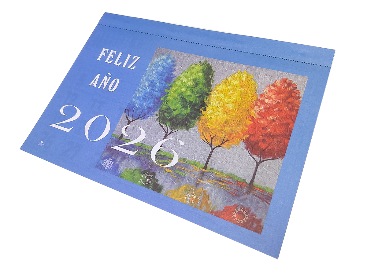 CALENDARIO FALDILLAS MOD. 49 MENSUAL ANCHO 23.5 CM. 50 UNIDADES 