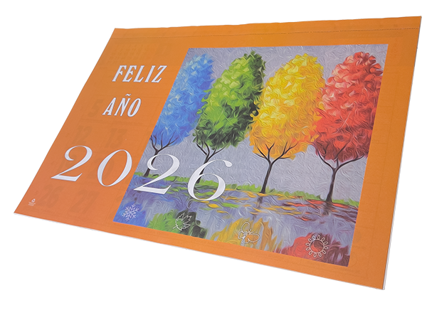 CALENDARIO FALDILLAS MOD. 54 MENSUAL ANCHO 43.5 CM. 1 UNIDAD 