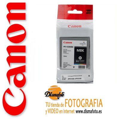 CANON CART.TINTA PFI-103 NEGRO MATE 130ML MBK 