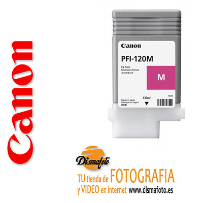 CANON CART.TINTA PFI-120 MAGENTA 130ML -M 