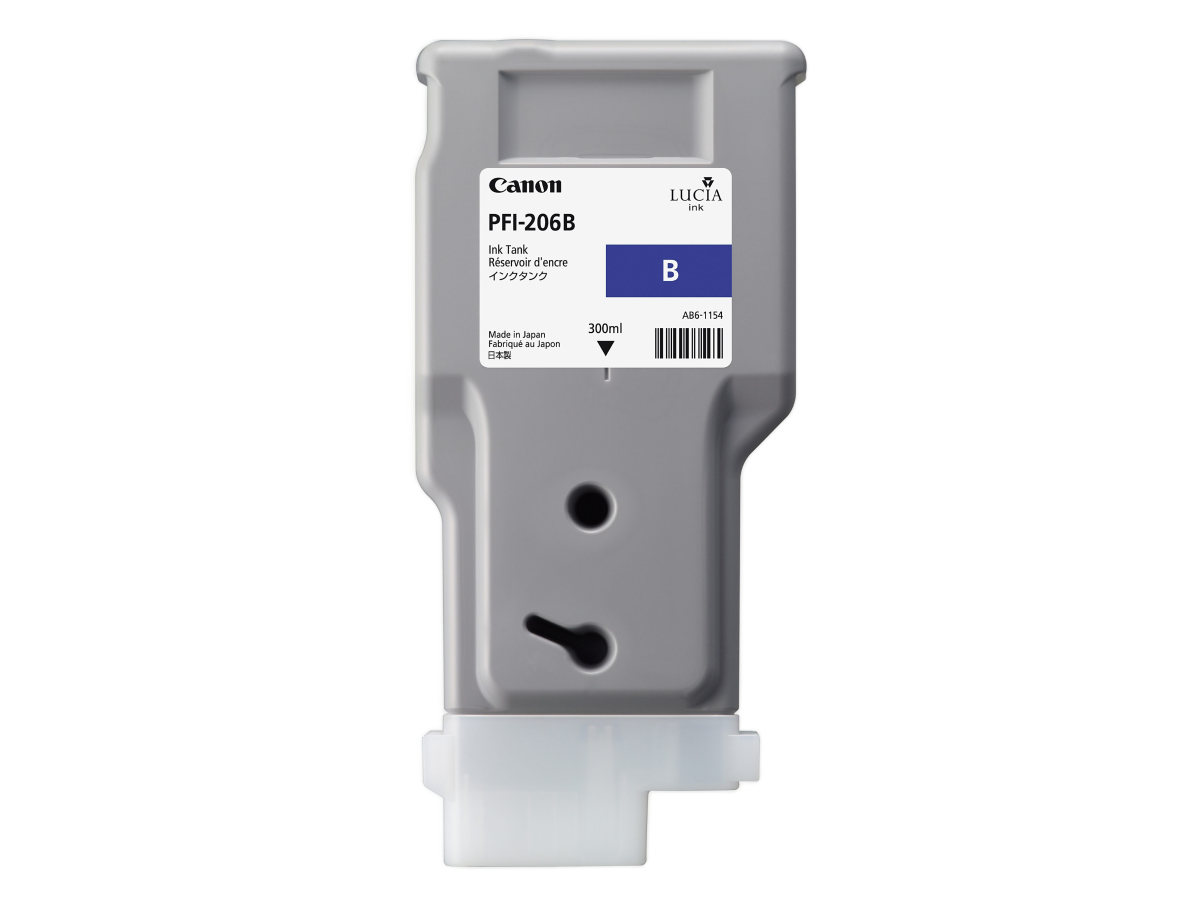 CANON CART.TINTA PFI-206 AZUL 300 ML 