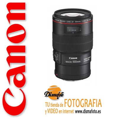 CANON OBJETIVO EF 100MM F2.8L IS USM MACRO 