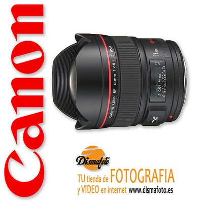 CANON OBJETIVO EF 14 MM F/2.8 L II USM 