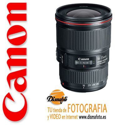 CANON OBJETIVO EF 16-35 F4L IS USM 