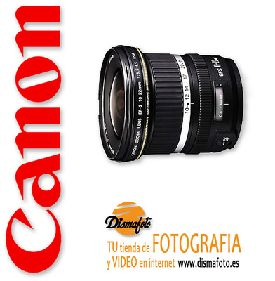 CANON OBJETIVO EF-S 10-22 F/3.5-4.5 USM 