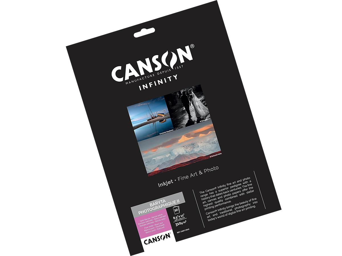 CANSON BARYTA PHOTOGRAPHIQUE II 310G - A4/10H 
