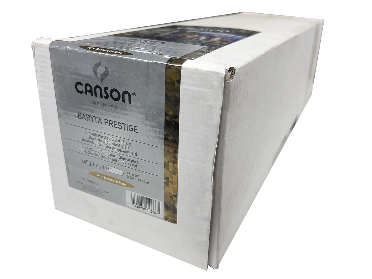 CANSON BARYTA PRESTIGE 340G - 43CM/15.24M 