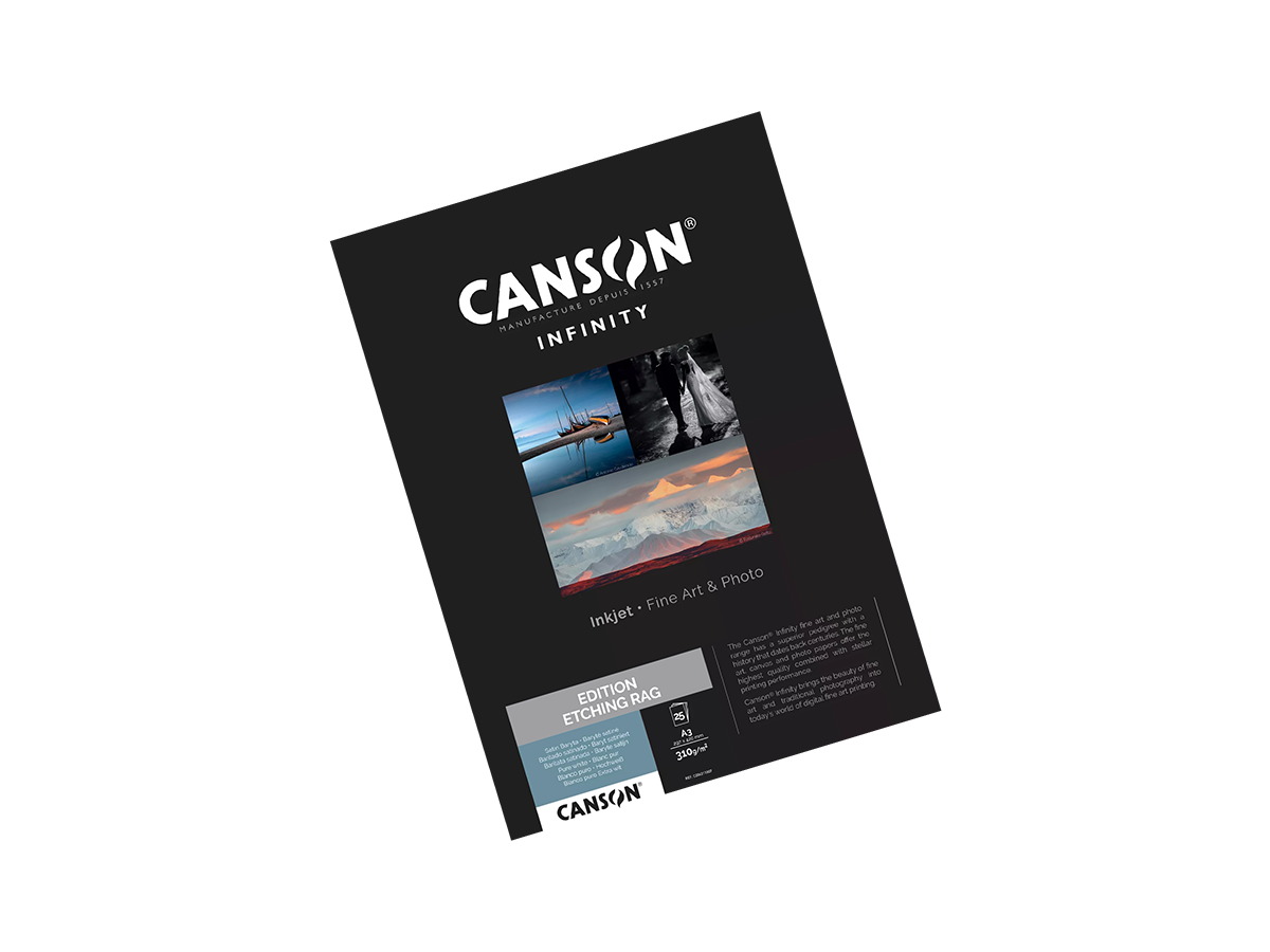 CANSON EDITION ETCHING RAG 310G A3 25H 