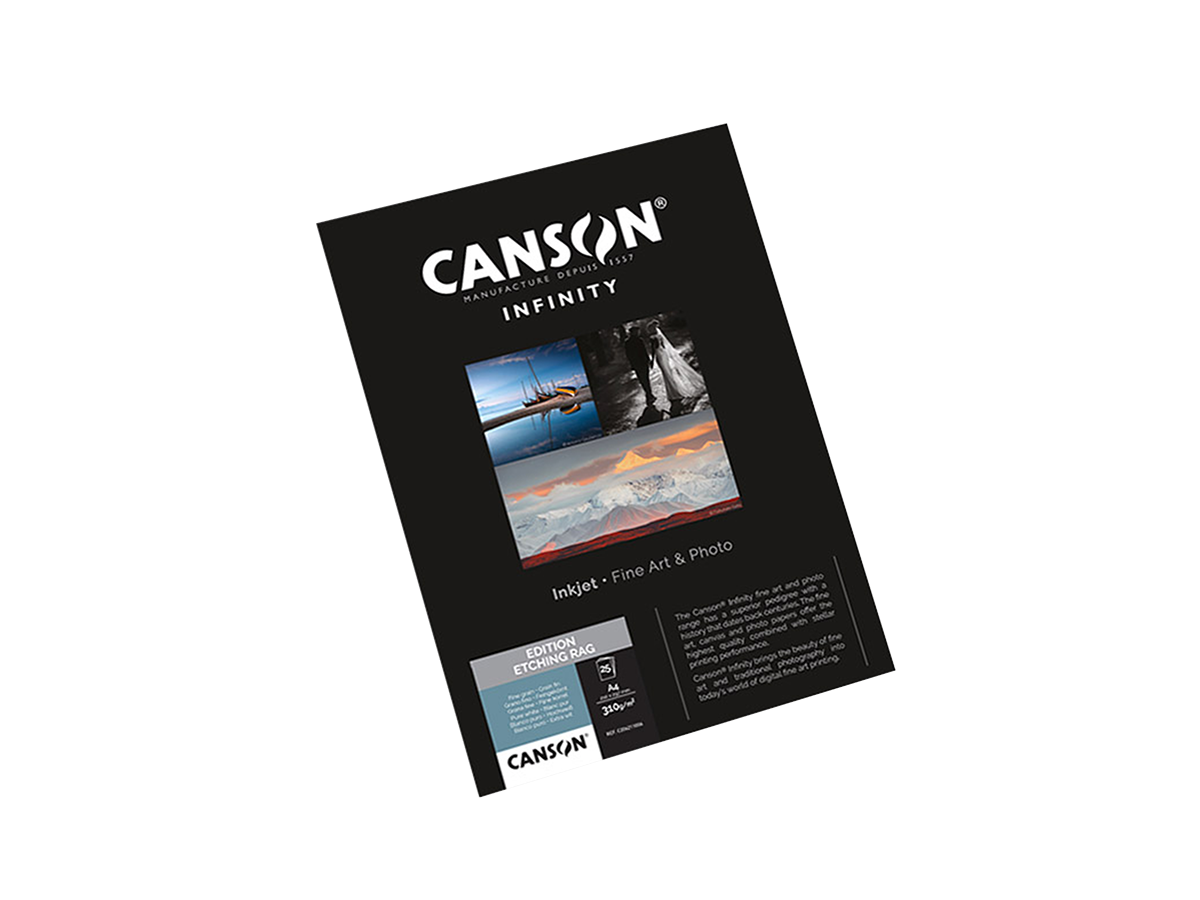 CANSON P. A4 RAG EDIT ETCHING 25H 310GR 