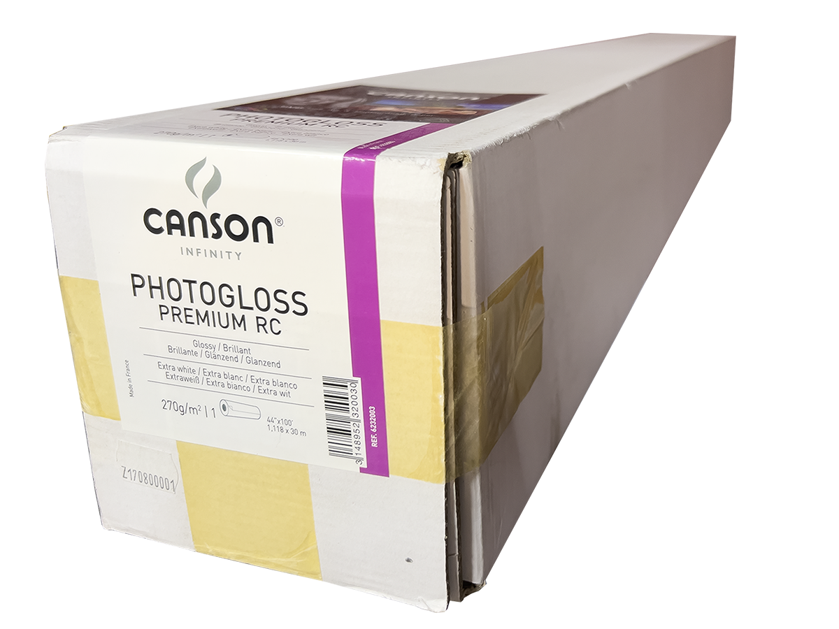 CANSON PHOTOGLOSS PREMIUM RC 270G - 112CM/30M 