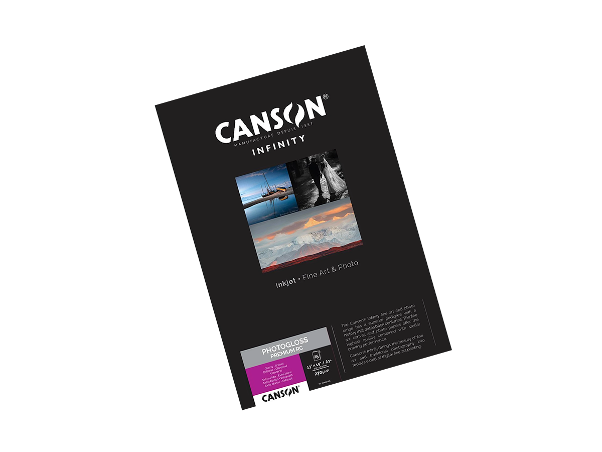CANSON PHOTOGLOSS PREMIUM RC 270G A3+ 25H 