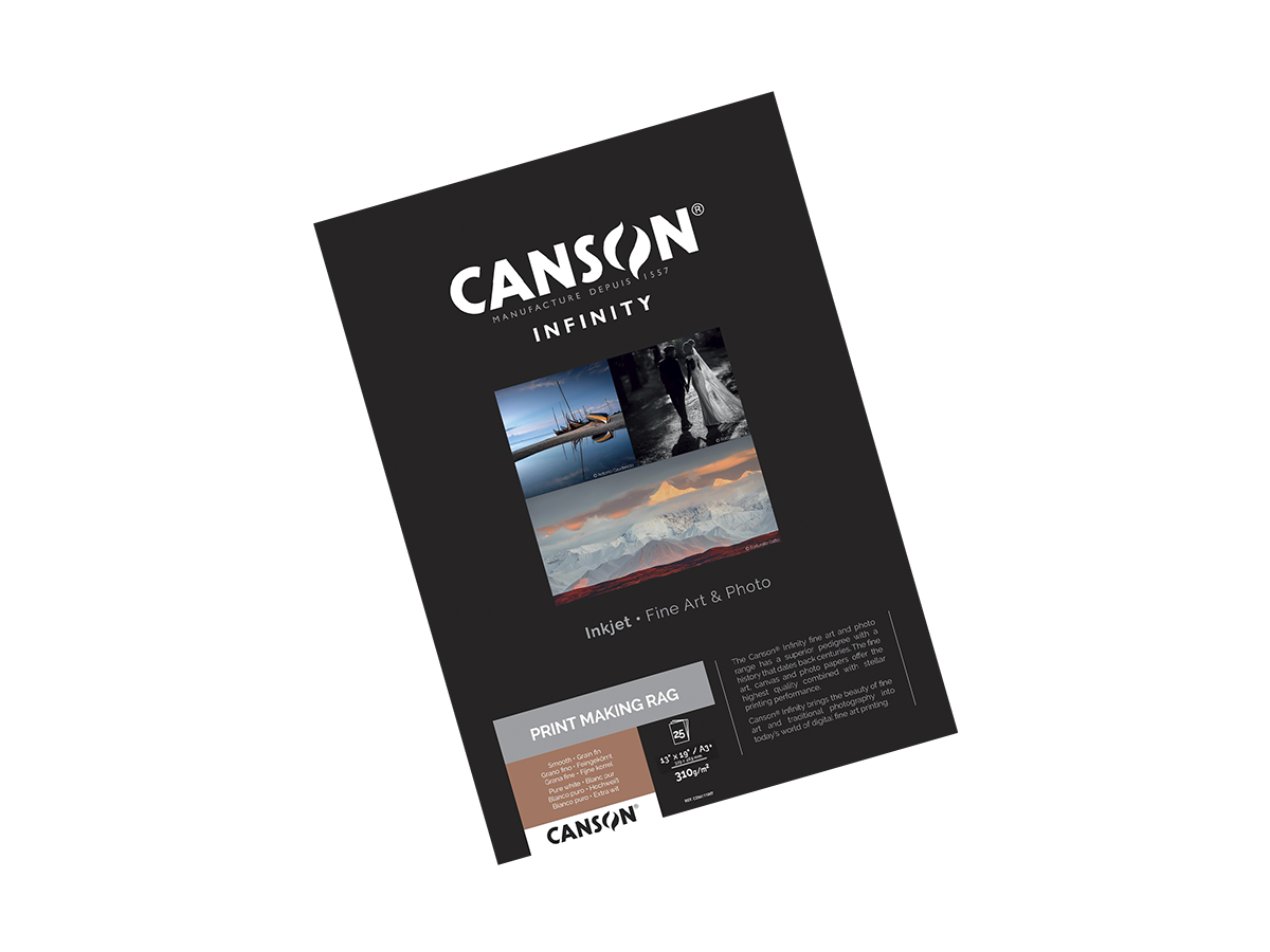 CANSON PRINTMAKING RAG 310G A3+ 25H 