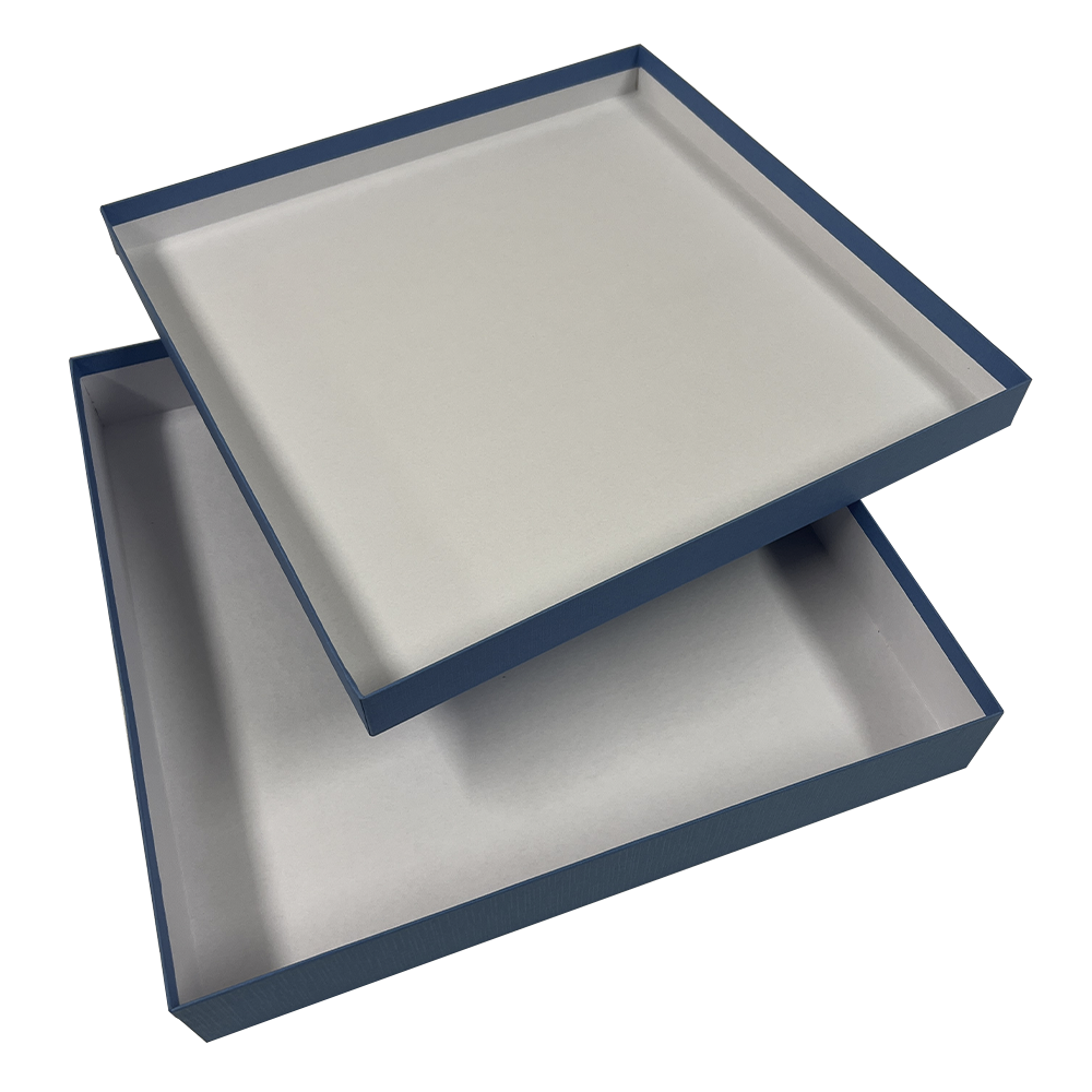 DISMA CAJA SUPER CARTON COMPLETA AZUL PARA ALBUM HASTA 32X32 