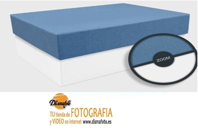 DISMA CAJA SUPER CARTON TAPA AZUL PARA ALBUM HASTA 32X32 