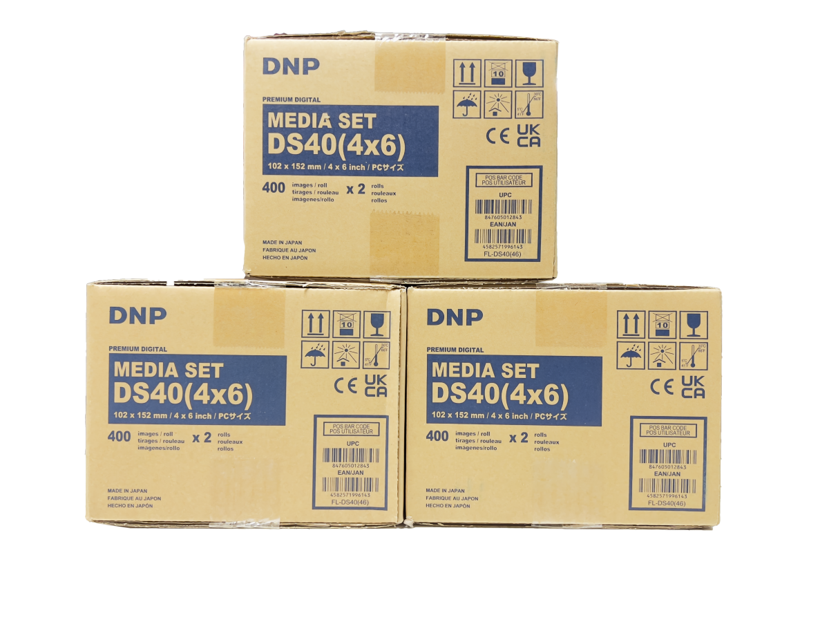 DNP PAPEL DS40 10X15 (2X400) 3 UNIDADES 