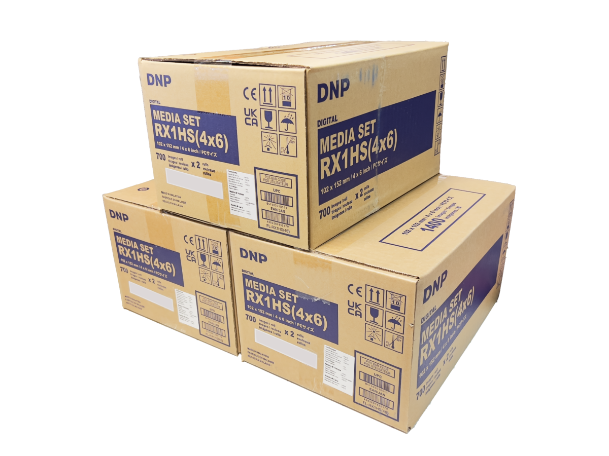 DNP PAPEL PRINTER DS-RX1HS 10X15 1400F 3 UNIDADES 