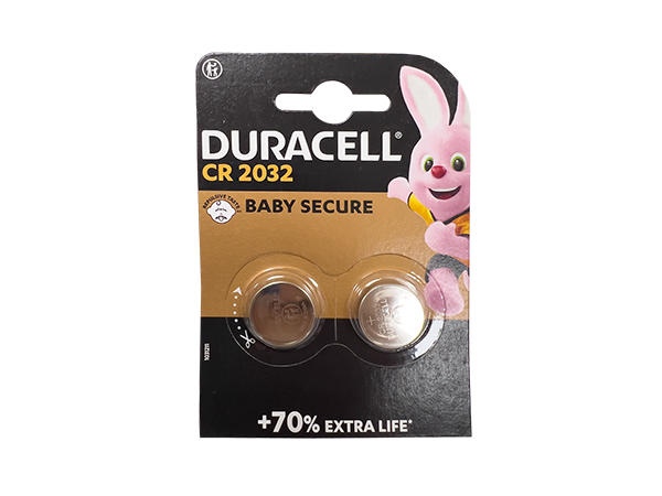 DURACELL PILAS CR 2032 BLISTER DE 2 UNIDADES + ECO 