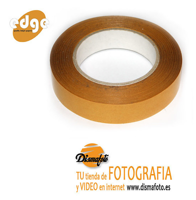 EDGE CINTA ADHESIVA DOBLE CARA P/PORTADA 25MMX50MT 