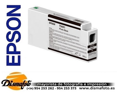 EPSON CART. TINTA T54X1 NEGRO PHOTO 350ML (ANTES T8241) 