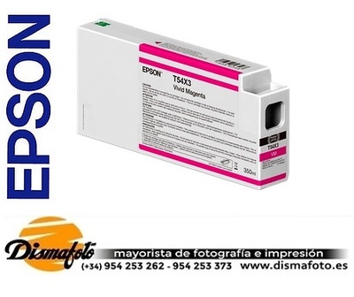 EPSON CART. TINTA T54X3 MAGENTA 350ML (ANTES T8243) 