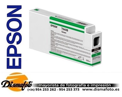 EPSON CART. TINTA T54XB GREEN 350ML (ANTES T824B) 