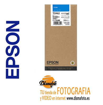 EPSON CART. TINTA T5962 CYAN 350ML 