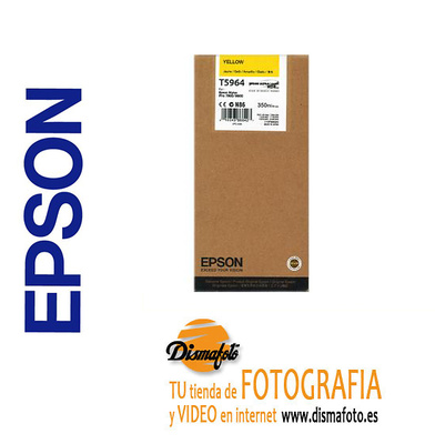 EPSON CART. TINTA T5964 AMARILLO 350ML 