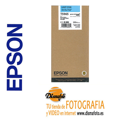 EPSON CART. TINTA T5965 CYAN CLARO 350ML 