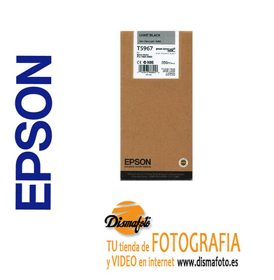 EPSON CART. TINTA T5967 GRIS 350ML 