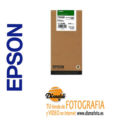 EPSON CART. TINTA T596B VERDE 350ML 