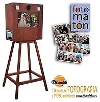 FOTOMATON PARA BODAS Y EVENTOS EN MADERA+IMPRESORA ASK-400 