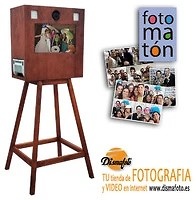 FOTOMATON PARA BODAS Y EVENTOS EN MADERA+IMPRESORA CX-02 