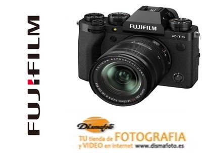 FUJI CAMARA FINEPIX X-T5+ OBJ. 18-55/2.8-4 XF R LM OIS 