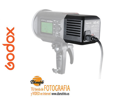 GODOX ADAPTADOR CORRIENTE PARA FLASH AD600 