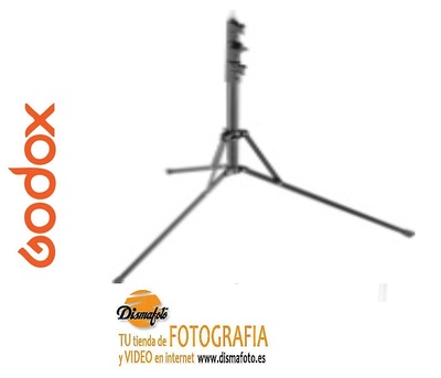 GODOX PIE DE ESTUDIO PARA SPEEDLITE ALUMINIO NEGRO 53-210CM 