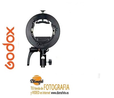 GODOX ROTULA CON MONTURA BOWENS PARA FLASHES AD200PRO/AS400PRO 