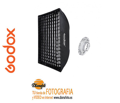 GODOX SOFTBOX MONTURA BOWENS CON PANAL 30X120CM 