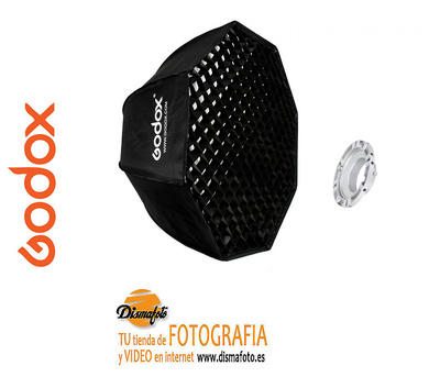 GODOX SOFTBOX MONTURA BOWENS CON PANAL OCTA 120CM 