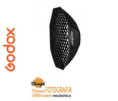 GODOX UMBRELLA SOFTBOX CON VELCRO GRID Y MONTURA BOWENS OCTA 120CM 