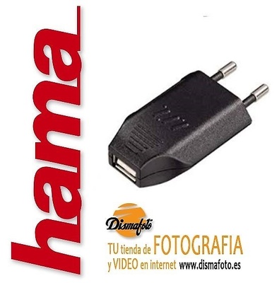 HAMA CARGADOR MP3 220V-USB PICO 