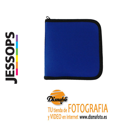 JE. FUNDA MASCANI PORTA CD 24 AZUL 